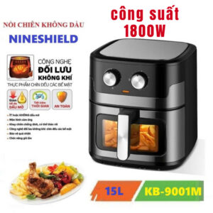 Nồi Chiên Không Dầu Nineshield: Chuẩn An Toàn Điện Nước Cho Gia Đình